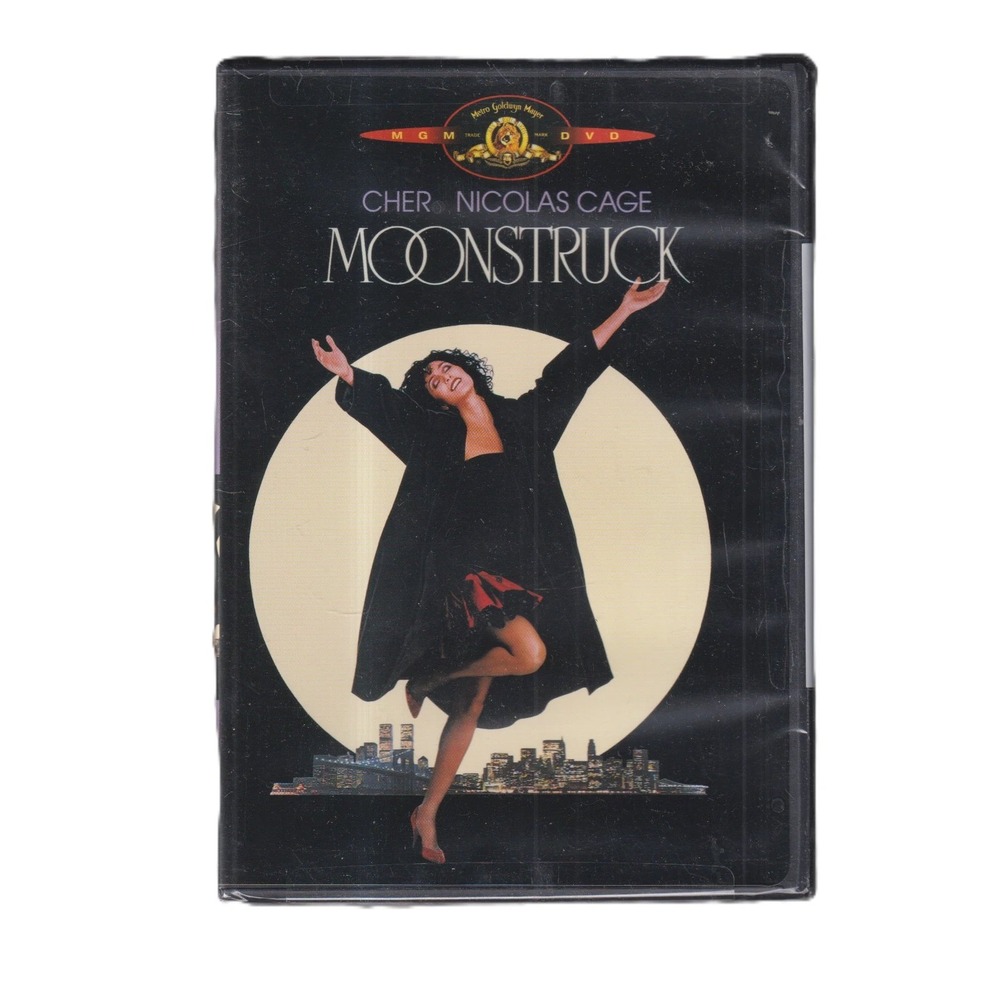 Moonstruck DVD 1987 Cher Nicolas Cage MGM Romantic Comedy New Sealed